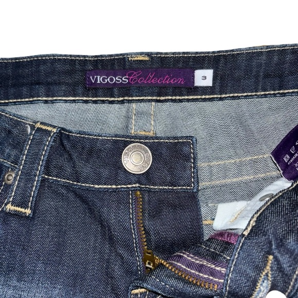 Vigoss Collection Straight Leg Flap Pocket Jeans Women’s Size 3 - Picture 6 of 9